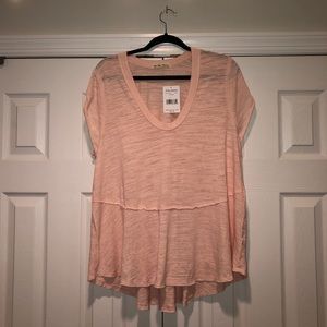 FREE PEOPLE  shortsleeve shirt